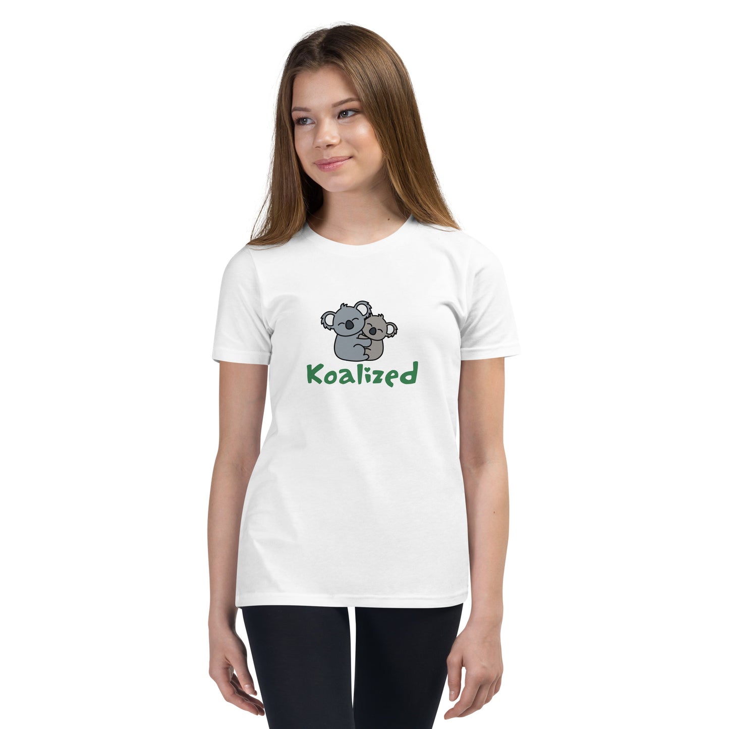 Hugging Koalas Youth Short Sleeve T-Shirt